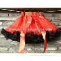 orange black baby girl fluffy pettiskirts girl's tutu skirts